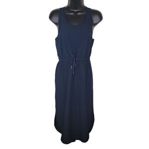 Calia By Carrie Underwood Navy Blue Racer back midi dress XS